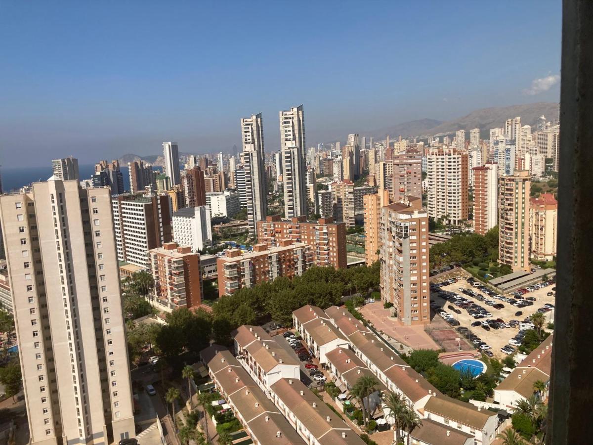 Apartament Rascacielo Bonito Mirando Al Mar Benidorm Zewnętrze zdjęcie