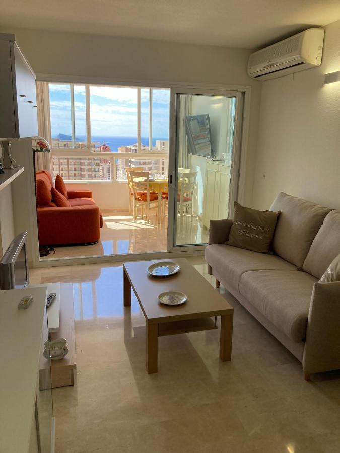 Apartament Rascacielo Bonito Mirando Al Mar Benidorm Zewnętrze zdjęcie