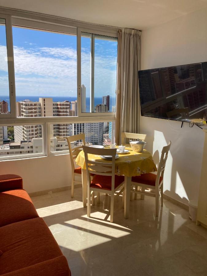 Apartament Rascacielo Bonito Mirando Al Mar Benidorm Zewnętrze zdjęcie